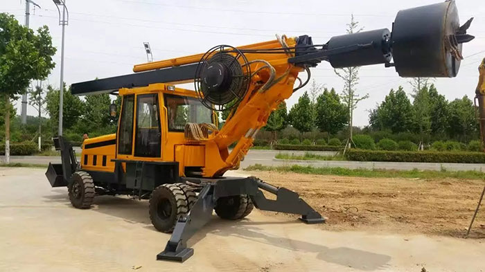 滕州远大建筑机械地基打桩机
